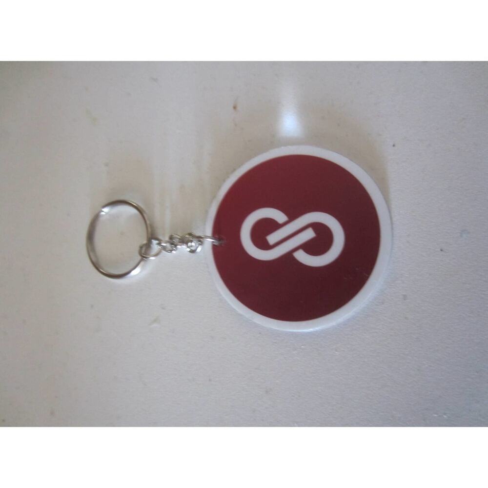 Handmade Unique Upcycled Posh Keychain